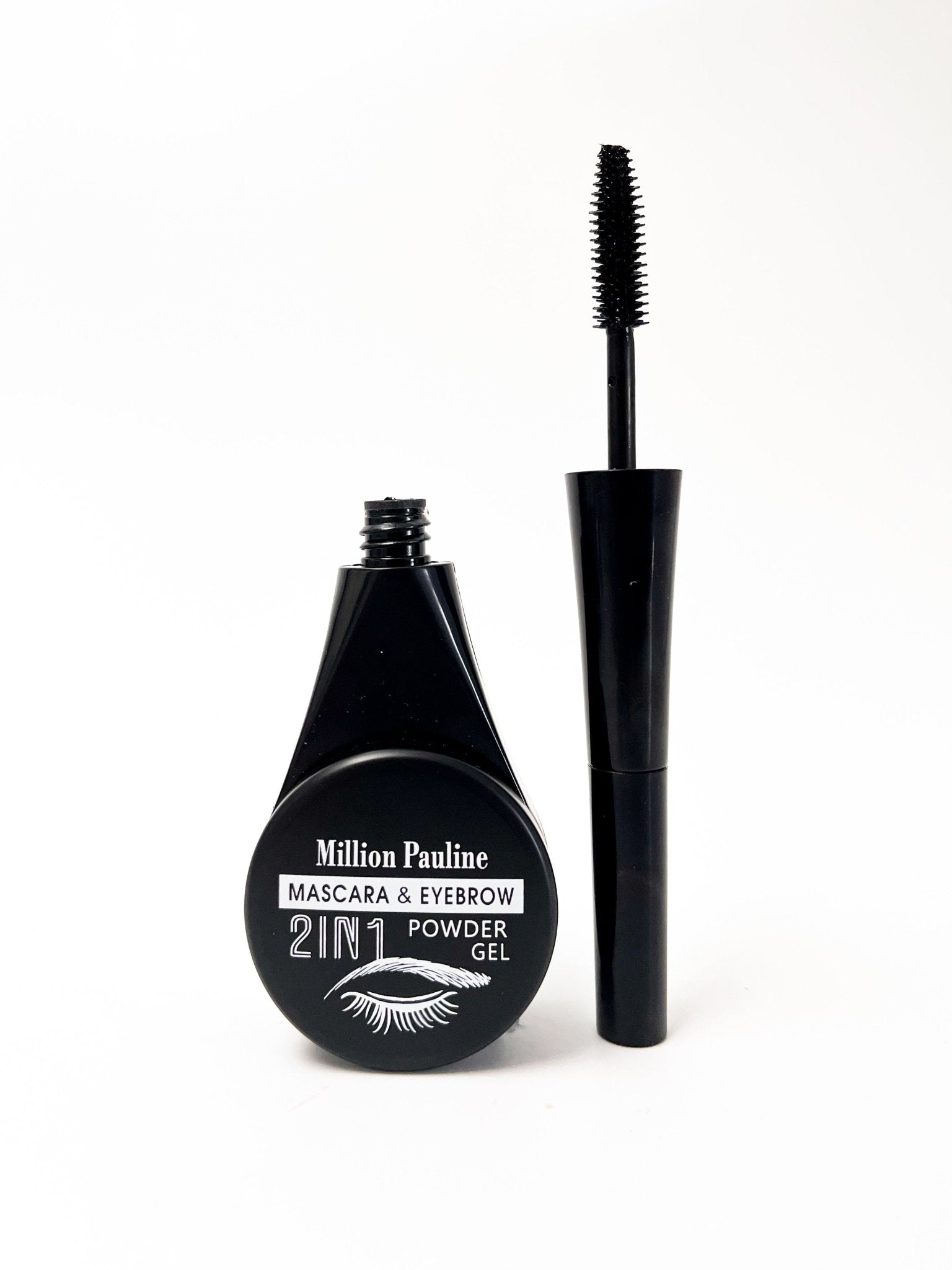 Million Pauline 2-in-1 Mascara & Eyebrow Gel - Waterproof & Long-Lasting
