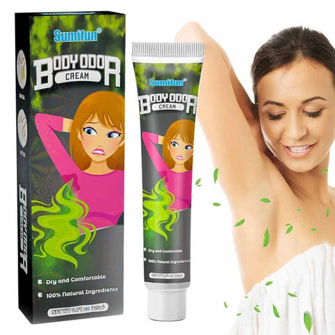 Body Deodorant Cream - Eliminates Armpit Odor & Controls Sweat