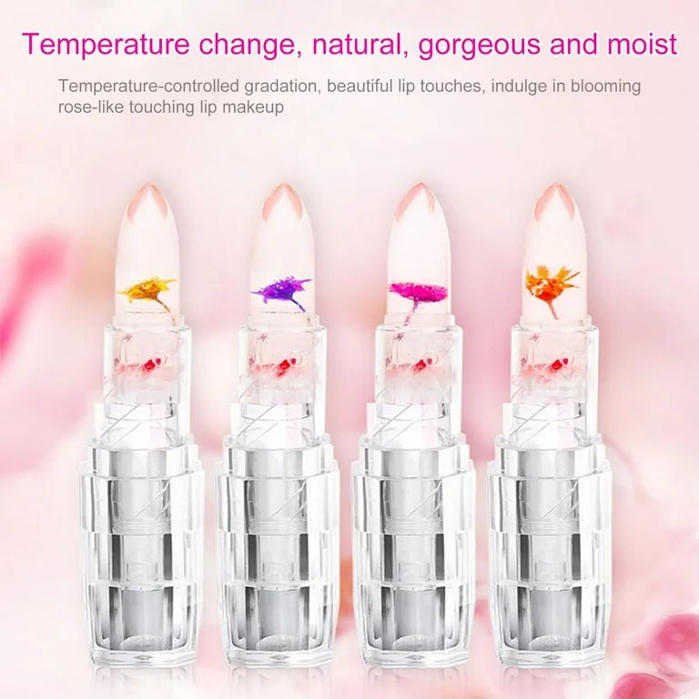 Flower Color-Changing Lipstick – Magical Lip Tint for Every Look