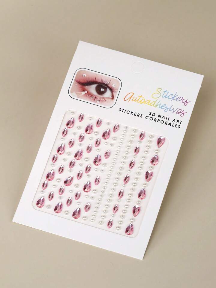 3D Face Jewels Stickers – Dazzling Designs for Every Occasion