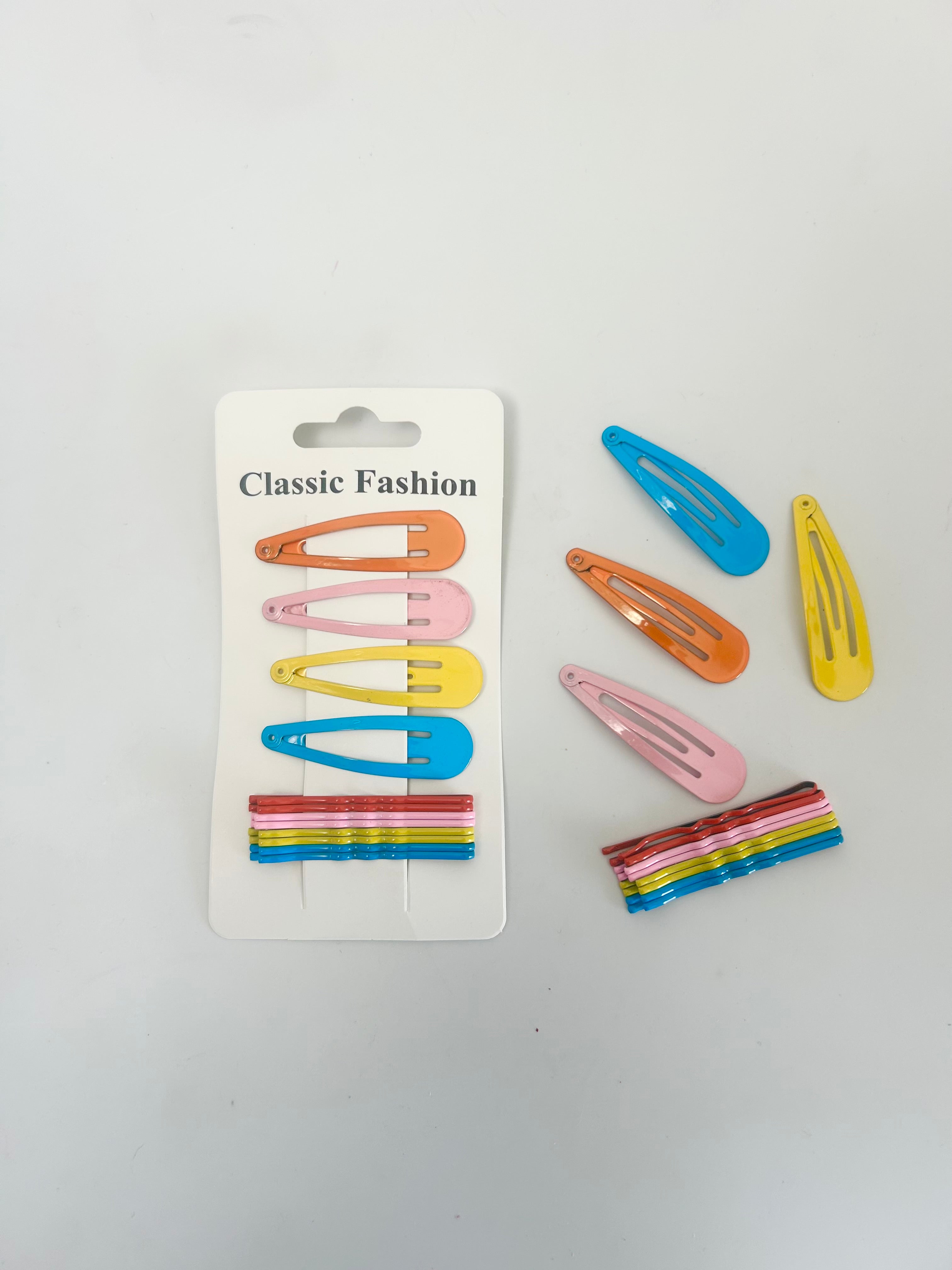 Multicolour 12pc Hair Pin Set – Stylish & Versatile Hair Clips for Every Occasion