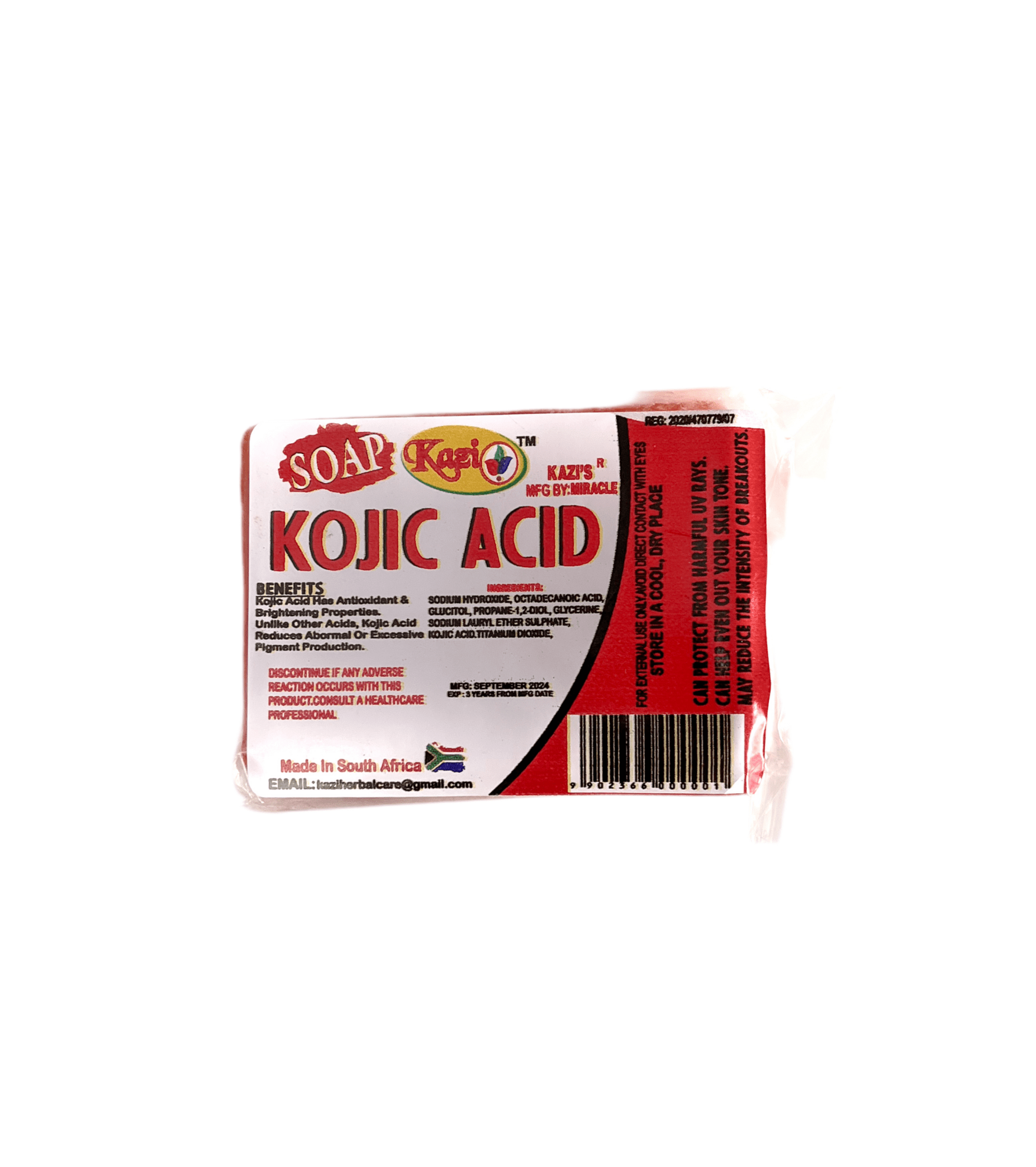 Kazi Kojic Acid Soap – Skin Brightening & Dark Spot Removal Soap (100g)