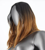 Short Length Wavy Ombre Hair Wig