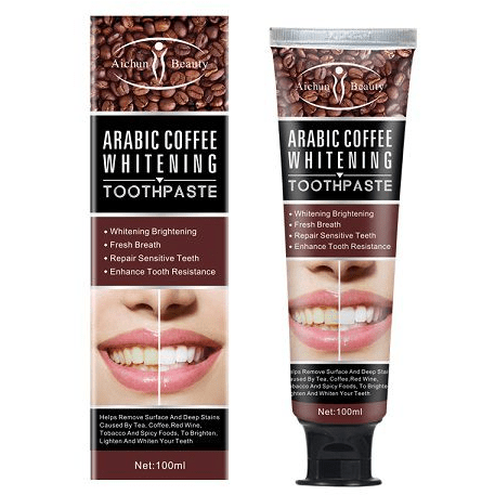 Aichun Beauty Arabic Coffee Whitening Toothpaste 100ml - Brighten Your Smile