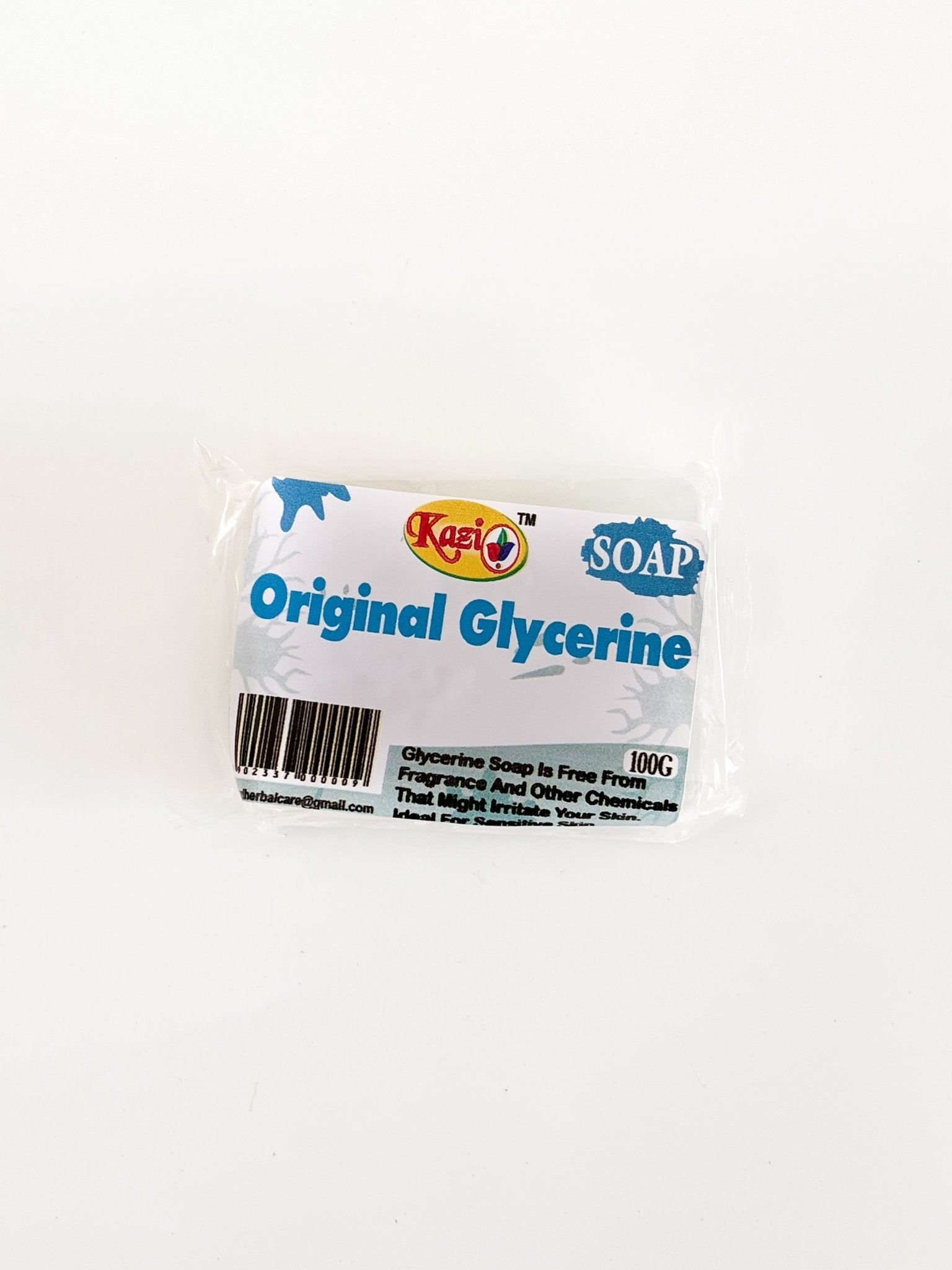 Kazi Original Glycerine Soap – Fragrance-Free & Gentle for Sensitive Skin (100g)