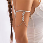 Bohemia Charm Adjustable Butterfly Upper Arm Bracelet Butterfly Tassel - XD21