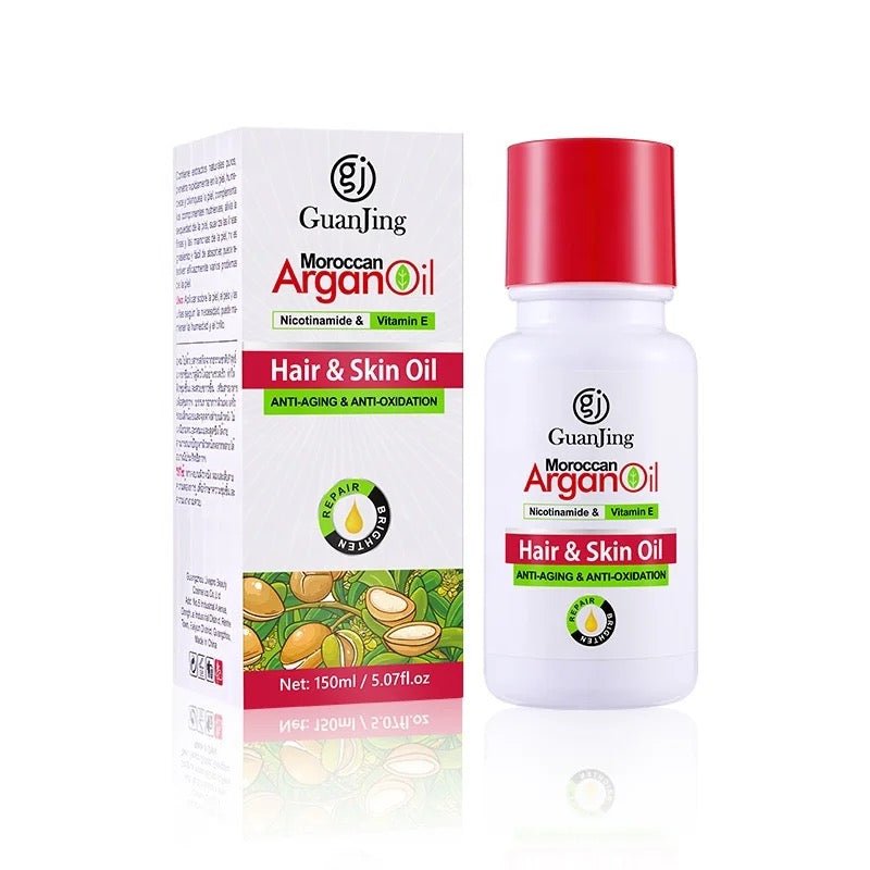 Argan Hair & Skin Massage Oil 150ml - Nourishing & Hydrating Care