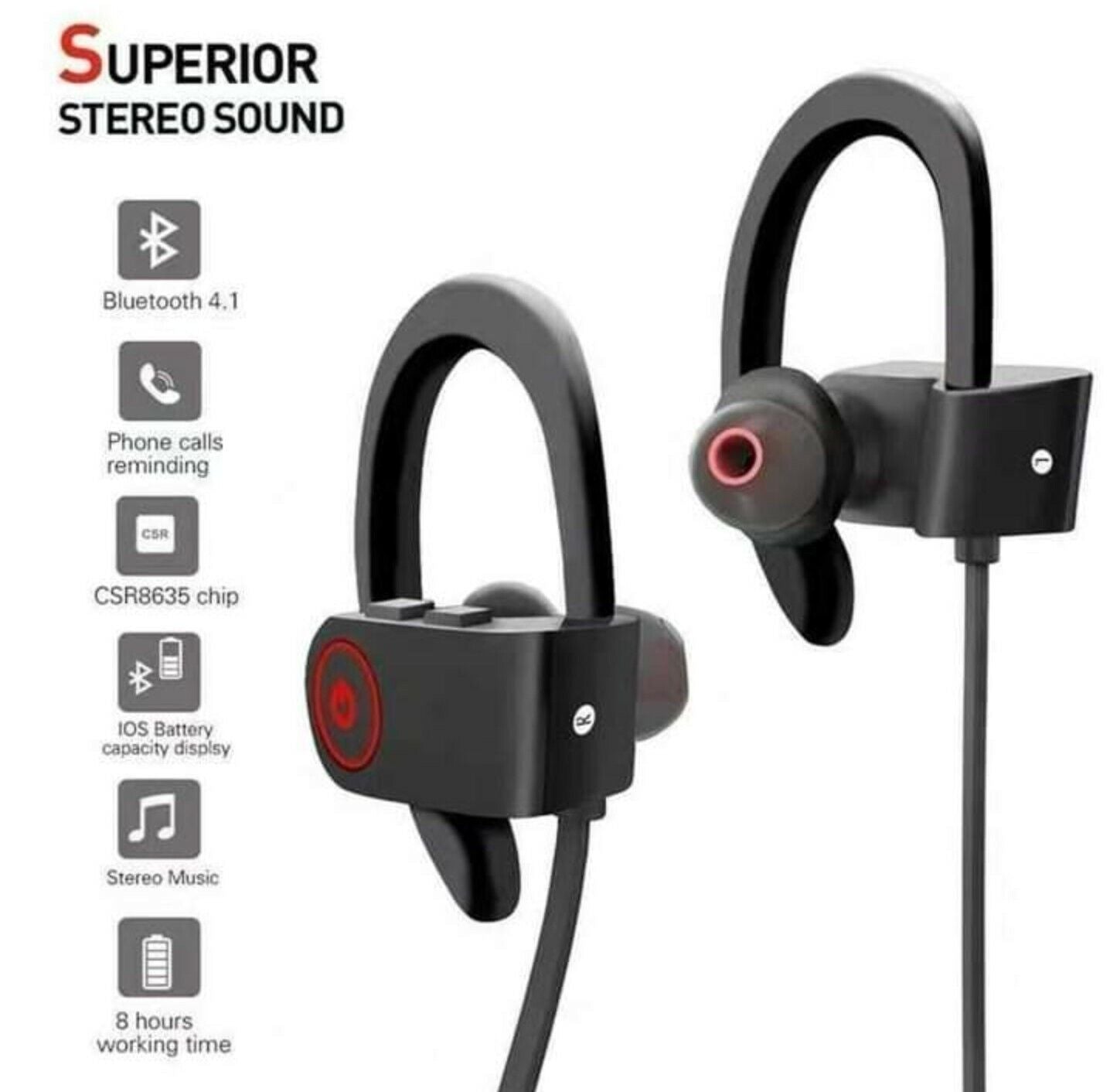 Audifonos Bluetooth Para Smartphone Power Wireless XD21