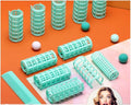 4pcs Plastic Snap-On Hair Rollers Curlers 
