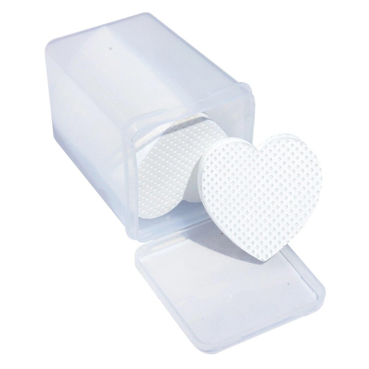 Nail Polish Remover Pads – Lint-Free Cotton for Salon & Home - Use 1 Box (Random Colour)