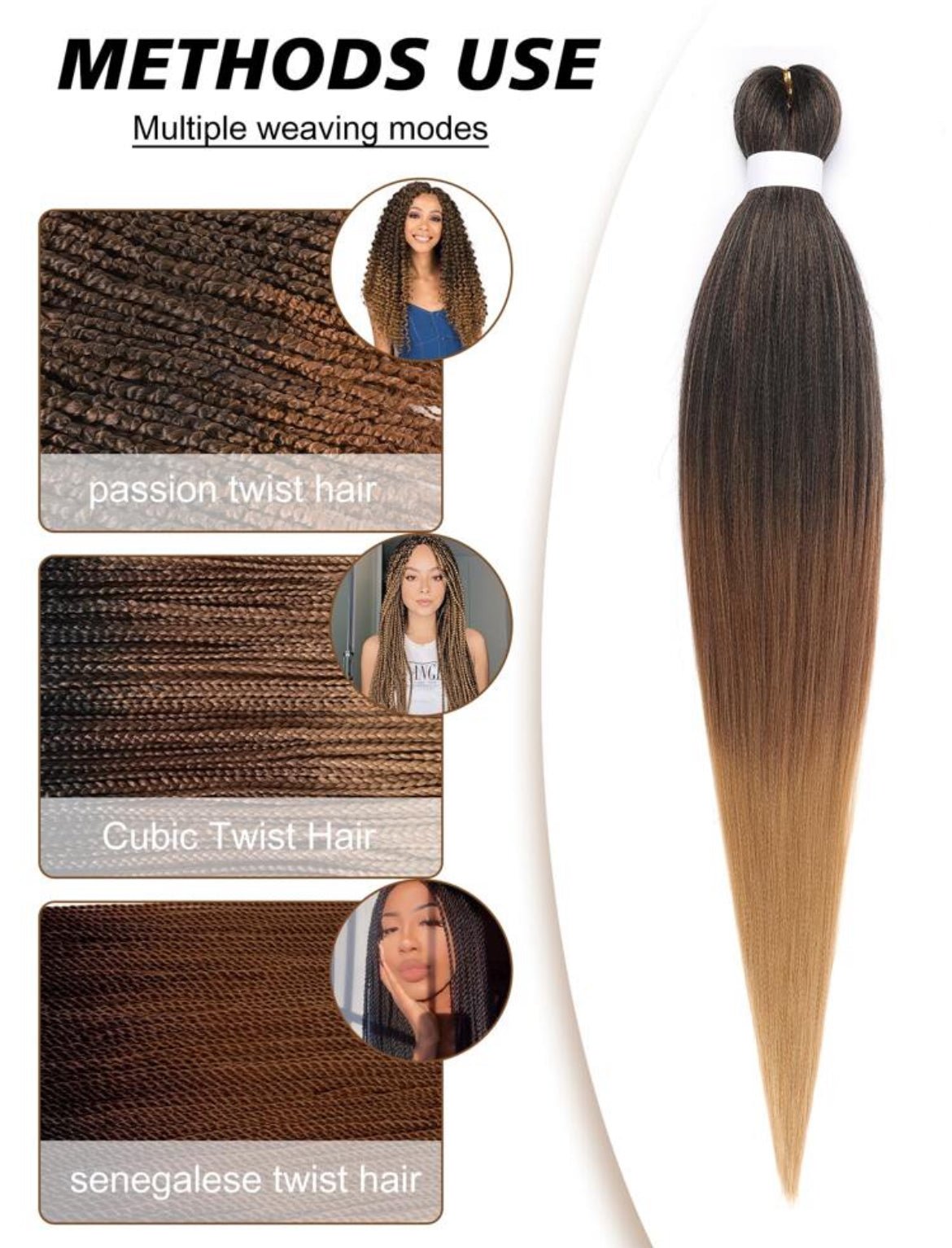 Pre Stretched Hair Extension
