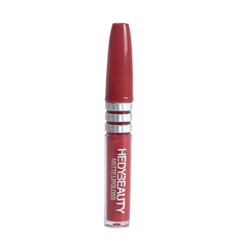 HedyBeauty Vibrant Matte Lip Gloss – Bold Color, Lasting All Day