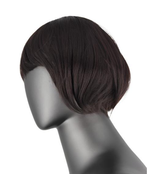 Straight Pixie Bob With Bangs Wigs