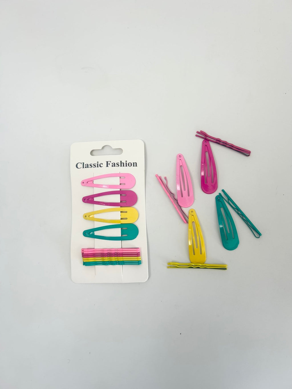 Multicolour 12pc Hair Pin Set – Stylish & Versatile Hair Clips for Every Occasion