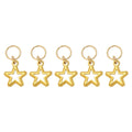 Star-Shaped Metal Charms for Braids - Add Sparkle to Your Hairstyle