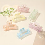 Ink Splatter Style Hair Grip 1pc