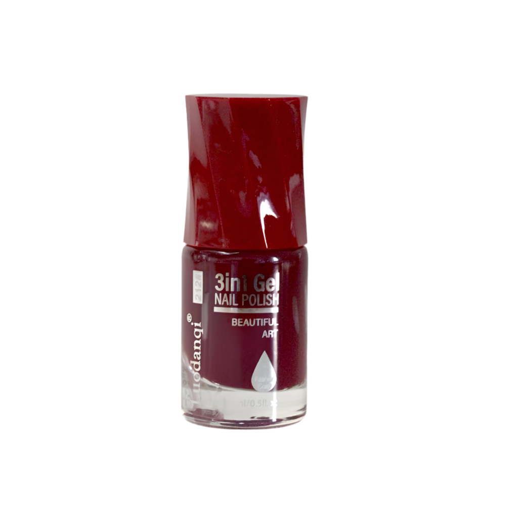 Luodanqi 3-in-1 Gel Nail Polish 15ml – Base, Color & Top Coat in One