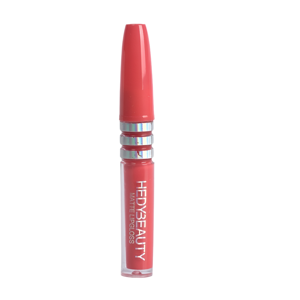 HedyBeauty Vibrant Matte Lip Gloss – Bold Color, Lasting All Day