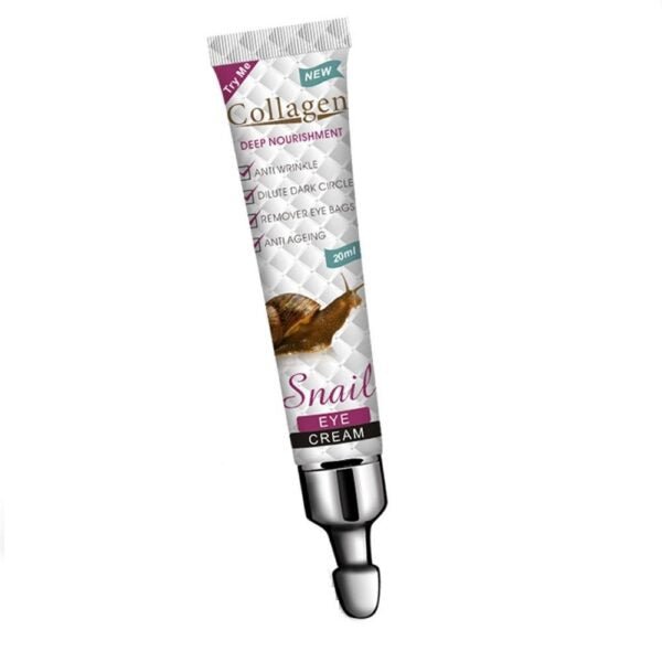 Collagen Snail Eye Cream – Anti-Wrinkle, Dark Circle & Eye Bag Reducer (20ml)