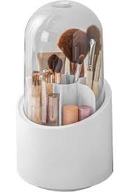 360 Degree Rotating Make-up Brush Box – Stylish, Compact, and Easy Brush Access