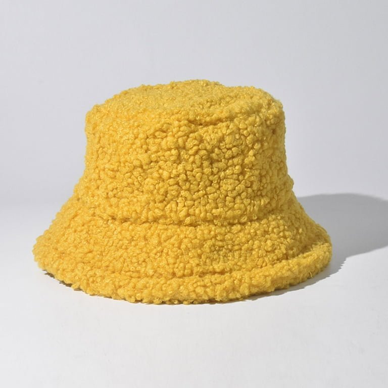 Soft Warm  Sherpa Bucket Hat – Cozy Style