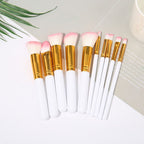 Mini Makeup Brush Set – 10pc Soft Brushes