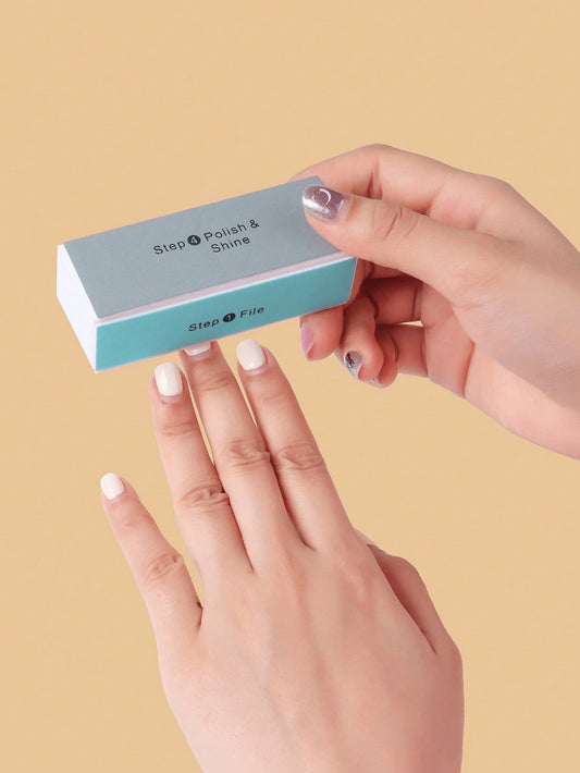 4-Step Nail Buffer Block - Smooth, Shine & Polish