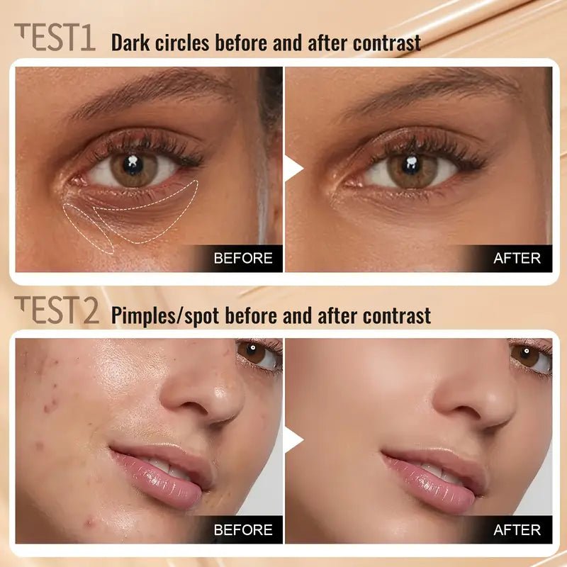 12 Colors Concealer Palette, Coverage Long Lasting Contour Cream