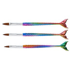 Mermaid Colourful Nail Art Brushes – Create Magical Manicure Designs