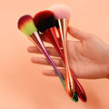 Colorful Fluffy Powder Brush – 1 Piece (Random Color)