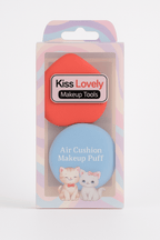 Cushion Makeup Puff Set – 2pc Random Colour Soft Beauty Sponges