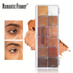 12 Colors Concealer Palette, Coverage Long Lasting Contour Cream