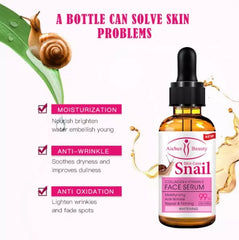 Aichun Beauty Snail Face Serum – 99% Collagen & Vitamin E for Anti-Aging