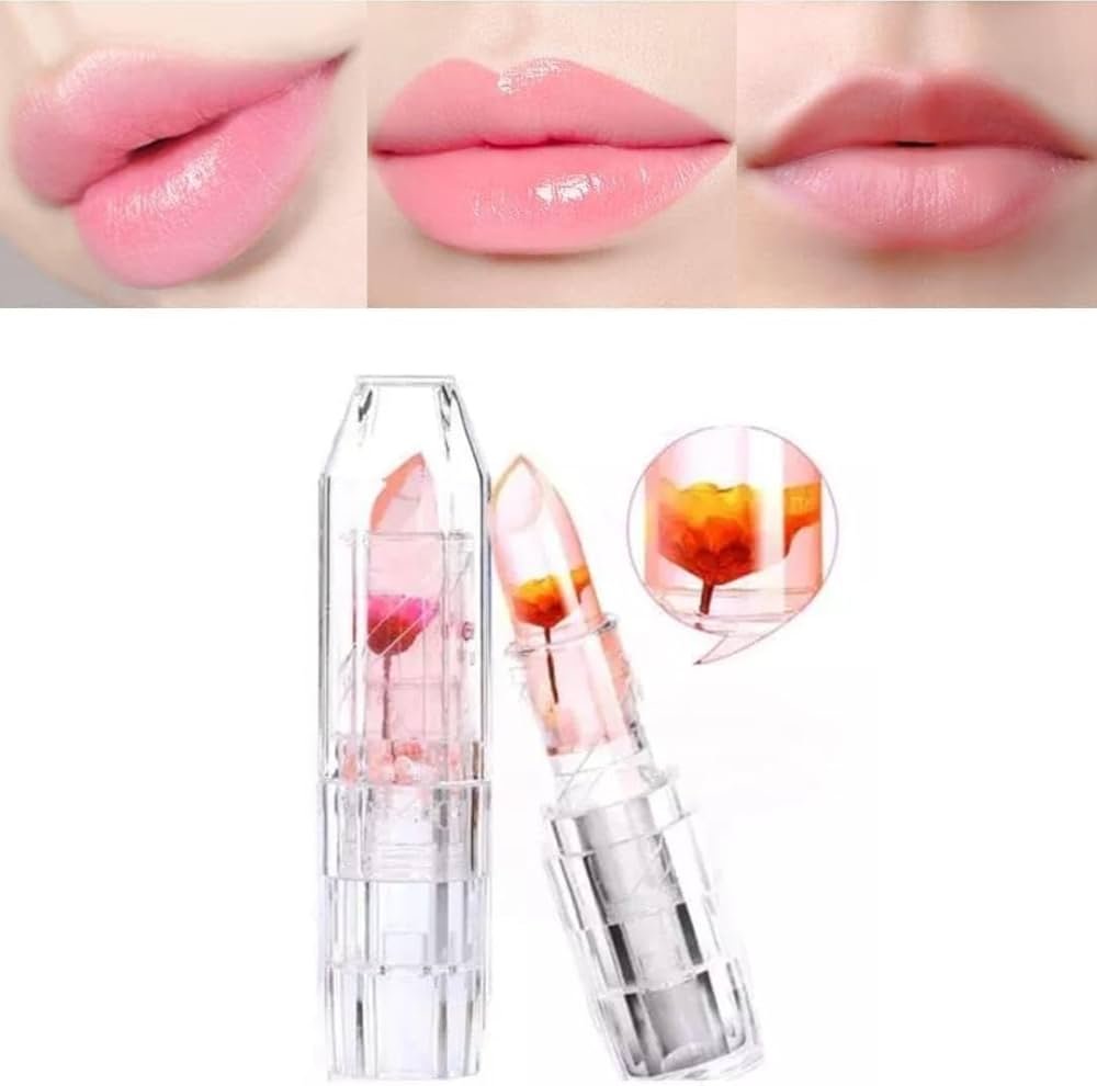 Flower Color-Changing Lipstick – Magical Lip Tint for Every Look