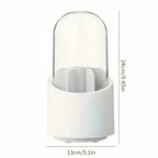 360 Degree Rotating Make-up Brush Box – Stylish, Compact, and Easy Brush Access