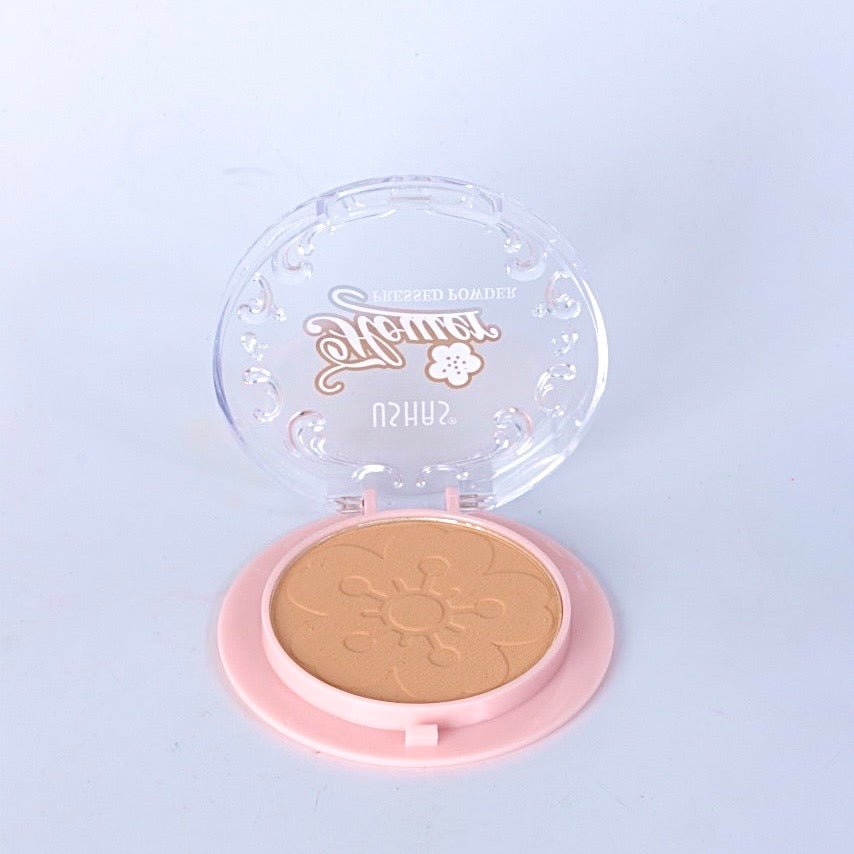 Beauty Ushas Flower Pressed Powder – Smooth, Flawless Finish for All-Day Wear