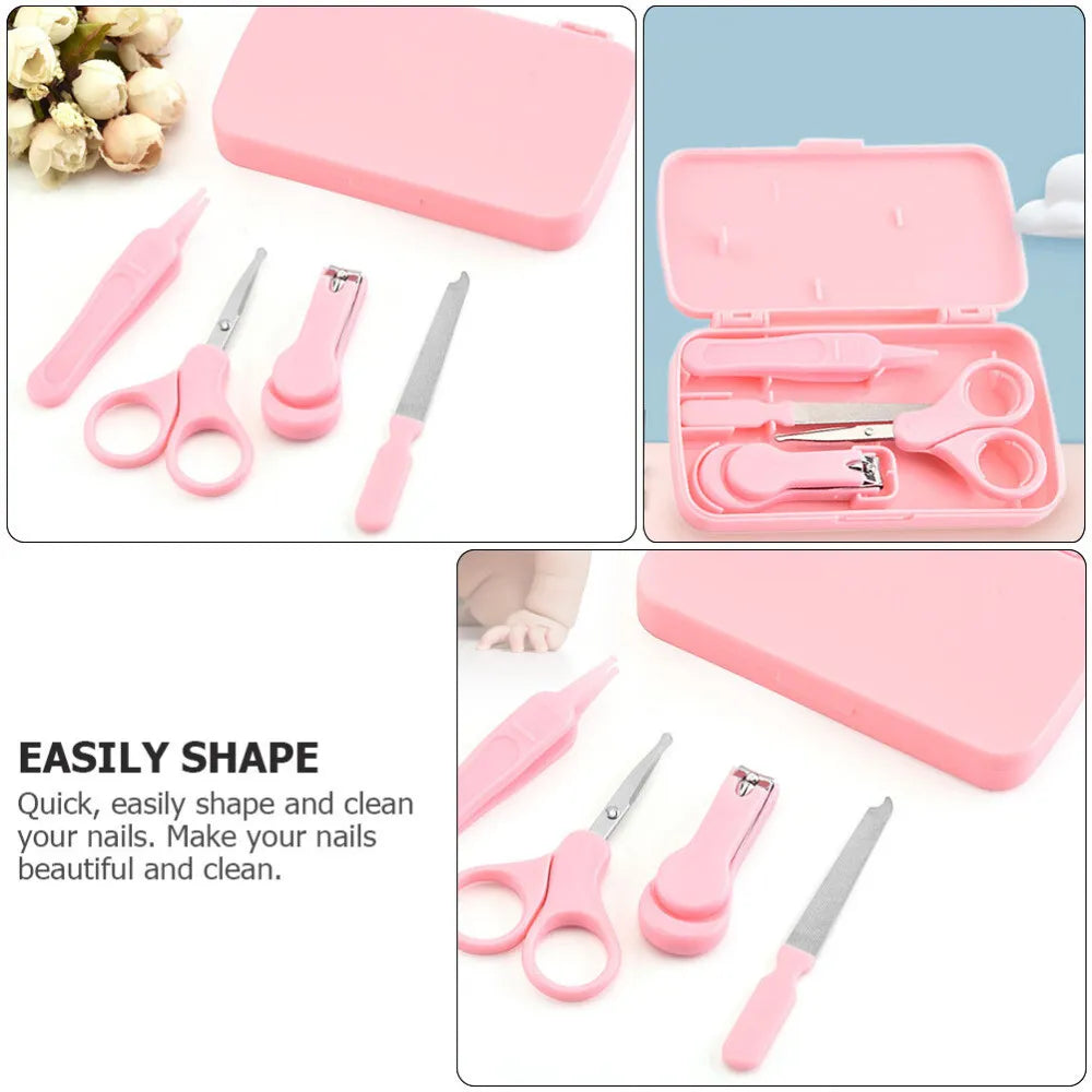 Baby manicure set 4pc Random XD21