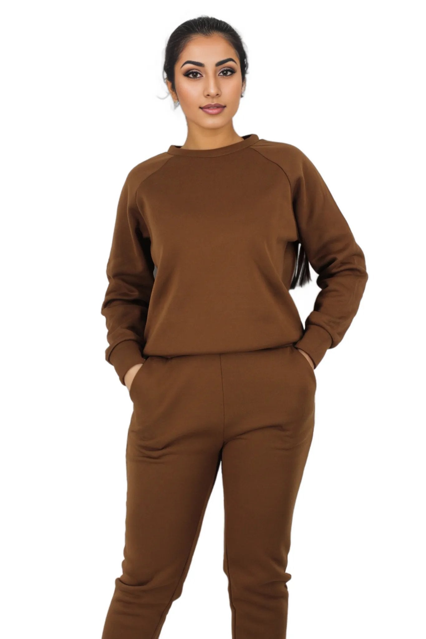 Back Tassel Winter Tracksuit Pants Set XD21