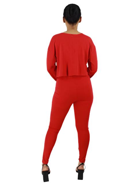 Back Zipper Loose Top With Leggings (Need orange and black prepared) XD21
