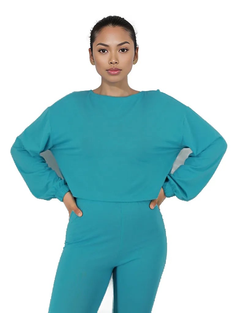 Back Zipper Loose Top With Leggings (Need orange and black prepared) XD21