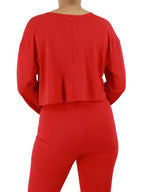 Back Zipper Loose Top With Leggings (Need orange and black prepared) XD21