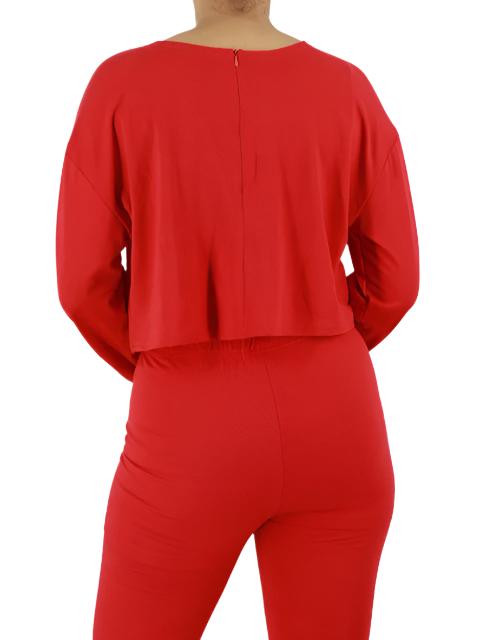 Back Zipper Loose Top With Leggings (Need orange and black prepared) XD21