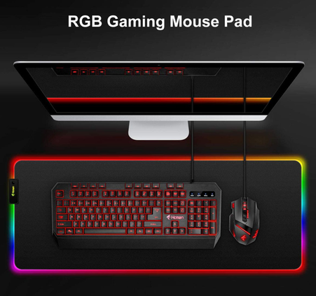 Backlit Gaming Mouse Pad XD21