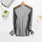 Basic Sheer Mesh T Shirts XD21
