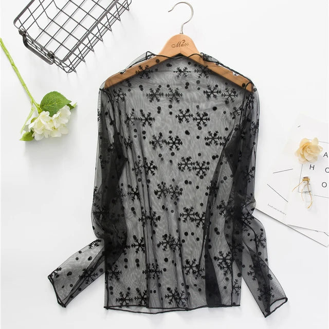 Basic Sheer Mesh T Shirts XD21