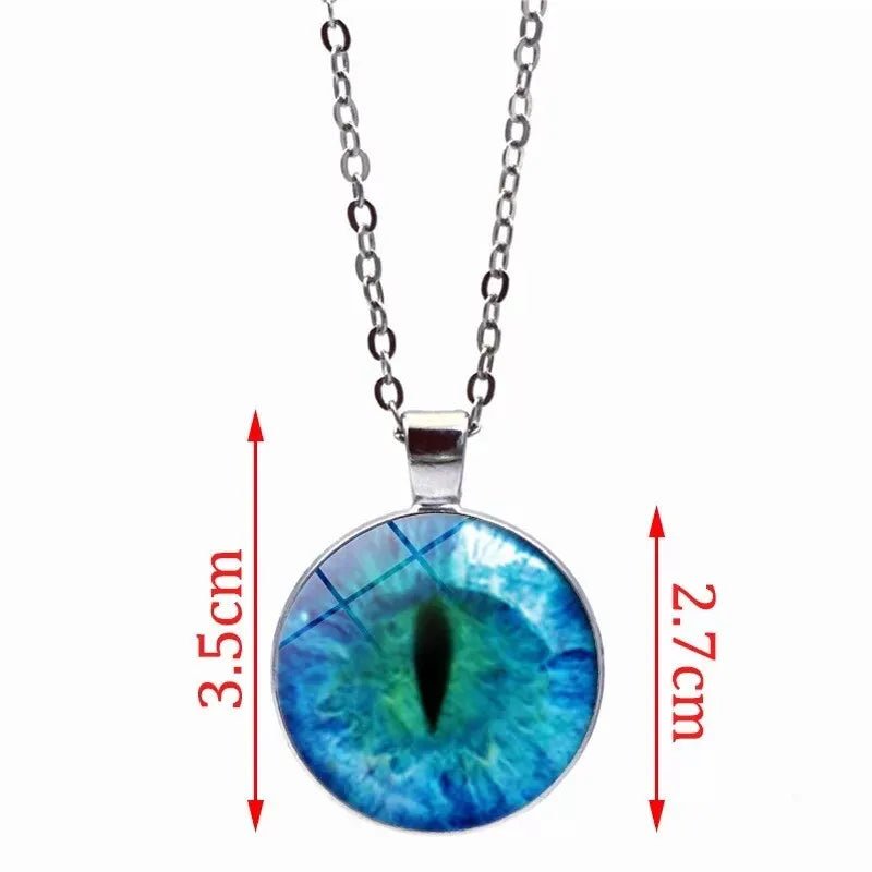 Blue Eye Pendant Necklace XD21