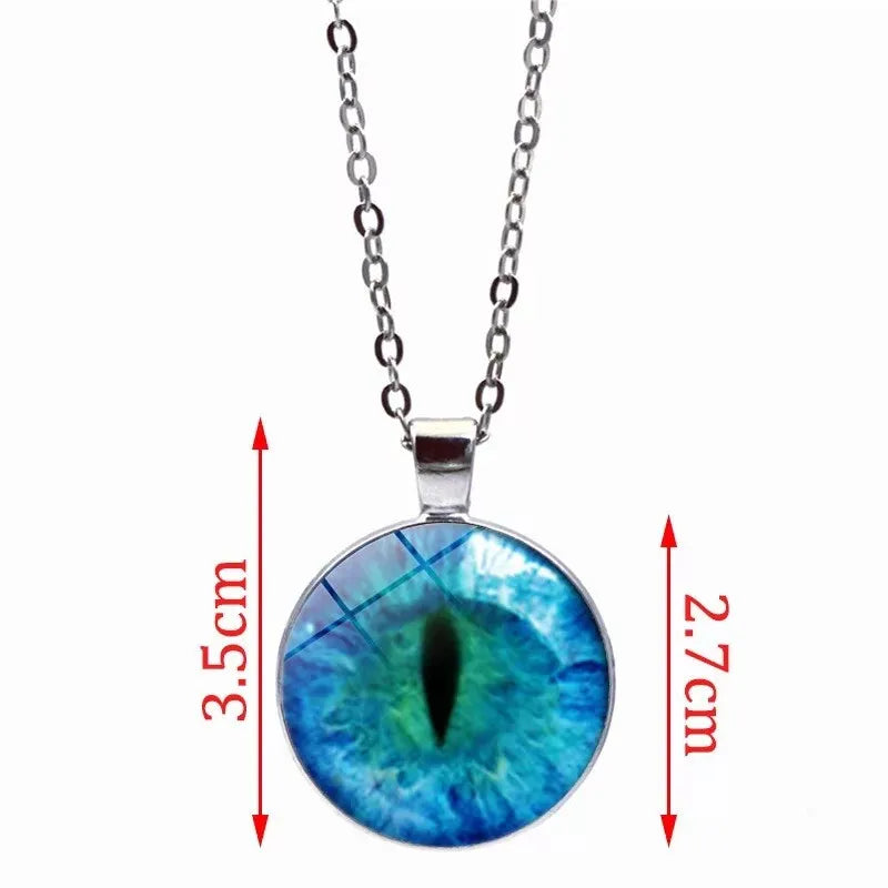 Blue Eye Pendant Necklace XD21