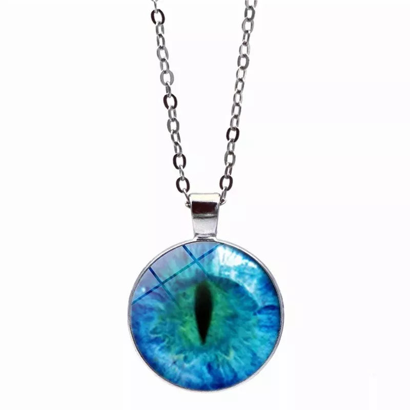 Blue Eye Pendant Necklace XD21