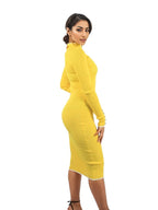 Bodycon midi Jersey Dress XD21