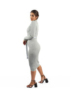 Bodycon midi Jersey Dress XD21